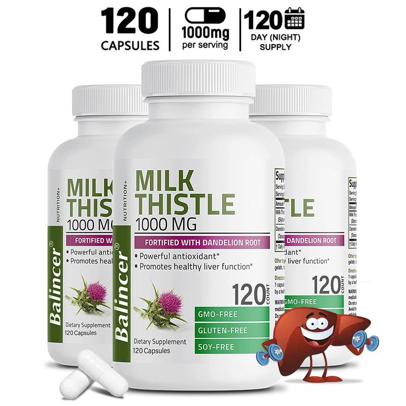 Milk Thistle Silymarin - БАД с расторопшей - с корнем