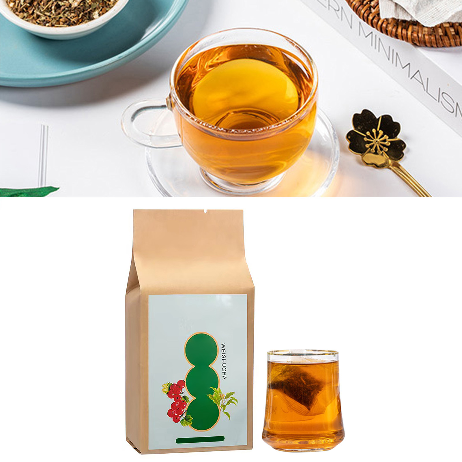 Herbal Tea For Wellness - 30 индивидуальных пакетиков чая с гвоздикой,