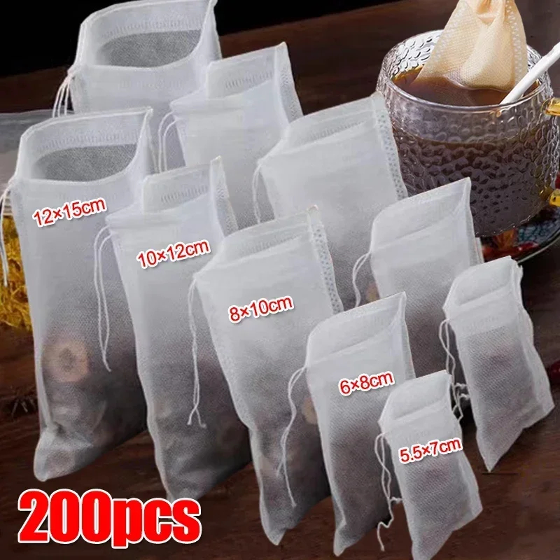 Herbal Tea For Wellness - 200/400 шт. одноразовых чайных фильтр-пакетов из