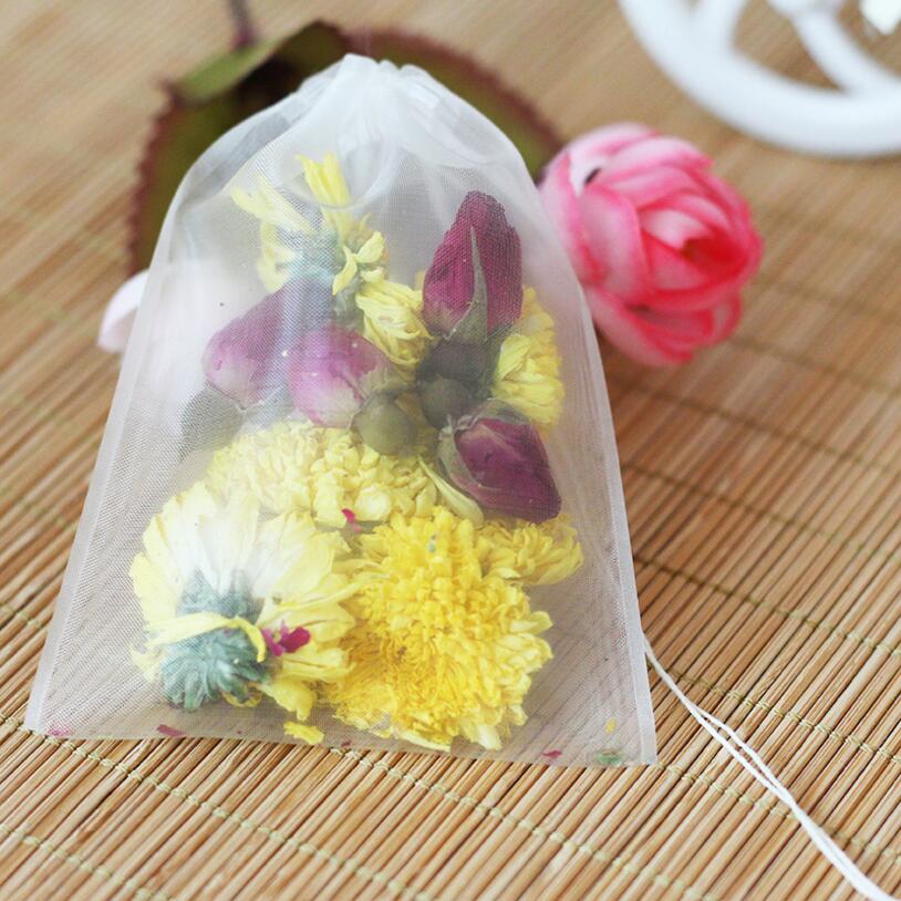 Herbal Tea For Wellness - 50 шт./лот, пустой чайный пакетик, нейлоновый