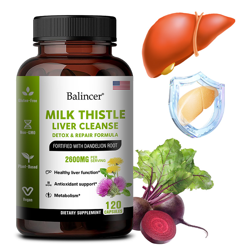 Milk Thistle Silymarin - Капсулы с экстрактом расторопши с одуванчиком