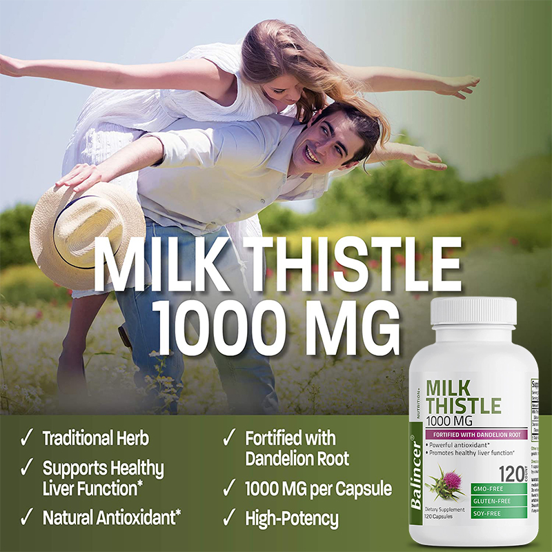 БАД с расторопшей - с корнем о – обзор и цена Milk Thistle Silymarin
