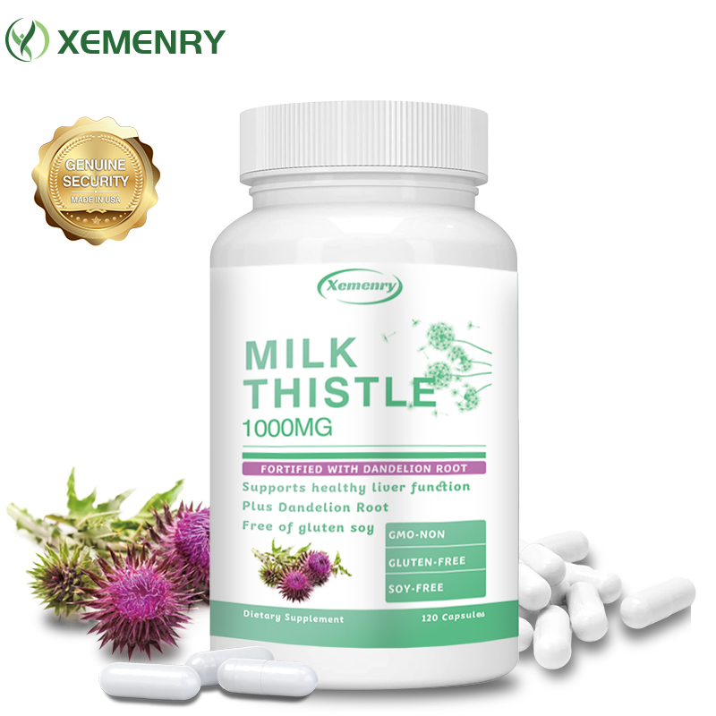 Очищение печени для детоксикац – обзор и цена Milk Thistle Silymarin