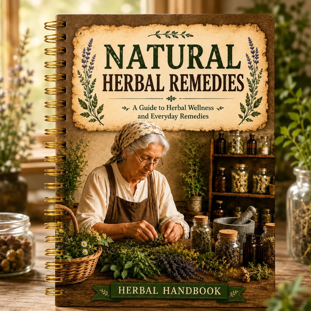 Блокнот формата А5 в винтажном – обзор и цена Herbal Wellness Remedy