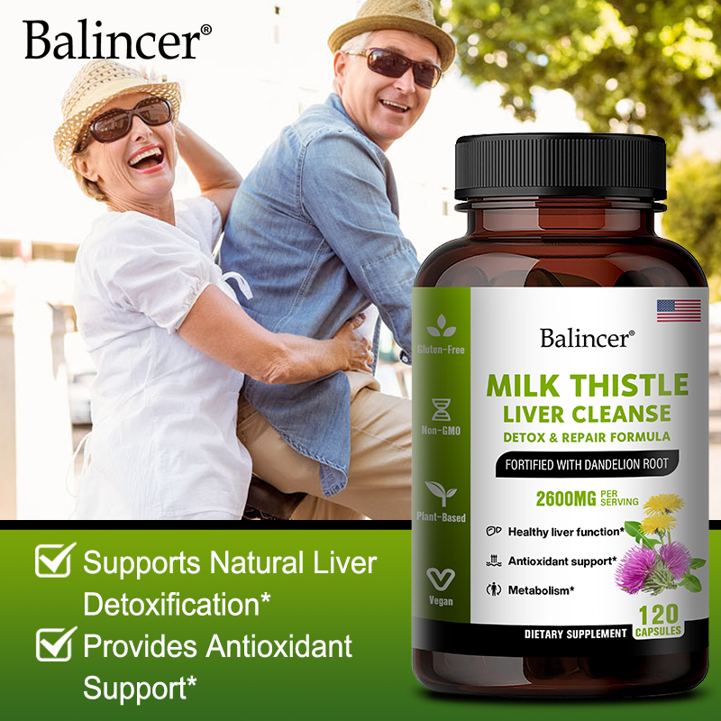 Капсулы с экстрактом расторопш – обзор и цена Milk Thistle Silymarin